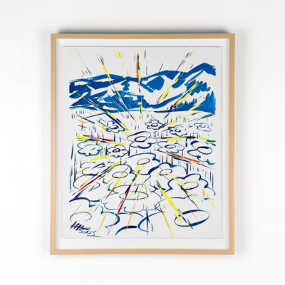 Takeru Amano — Work on Paper #2, 2025