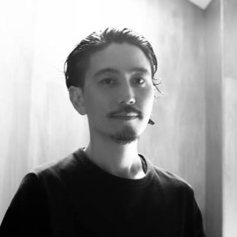 Portrait of the artist Ken Yashiki